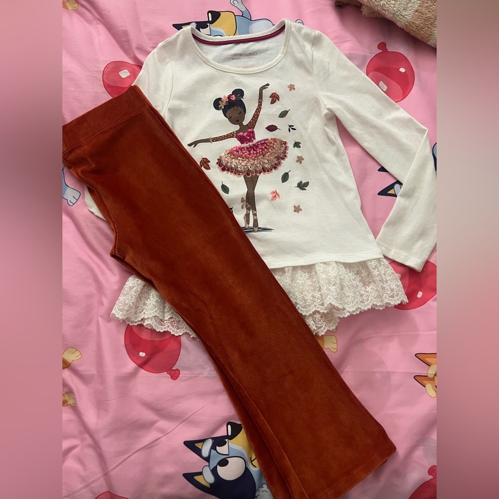 Cynthia Rowley girls matching set size 5/6